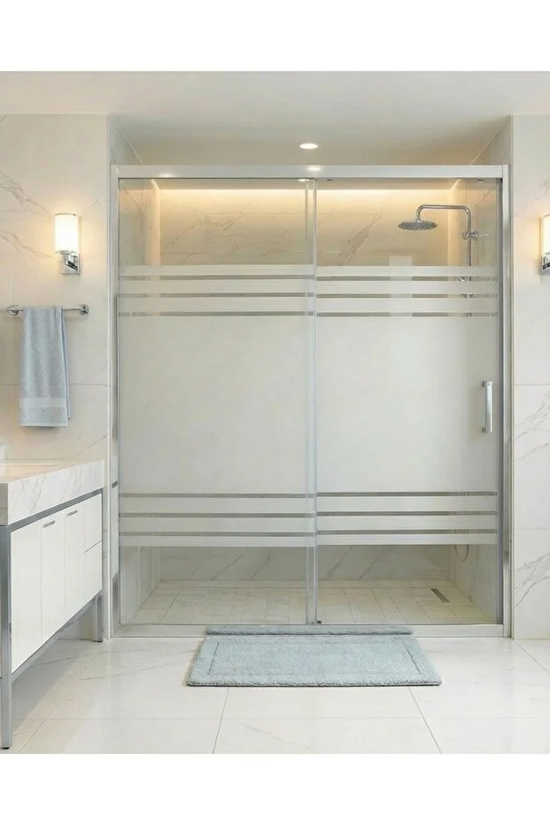 Duşakabin Ön Cephe Desenli 5mm Yükseklik 190cm